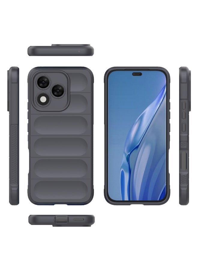 جولدن ماسك هونر 400 لايت (Honor 400 Lite) جراب حماية ماجيك (رمادي داكن) - Image 2